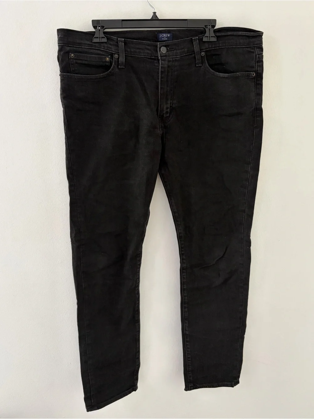 J. Crew Flex Black Slim Men’s Jeans, Size: 36x32